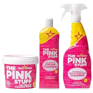 Stardrops - The Pink Stuff Miracle Cleaning Paste, Multi-Purpose Spray, And Cream Cleaner 3-Pack Bundle (1 1 Cleaner) | Amazon price tracker / tracking, Amazon price history charts, Amazon price watches, Amazon price drop alerts